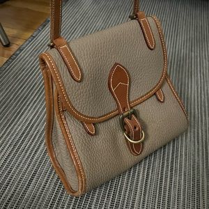 Dooney vintage crossbody saddlebag